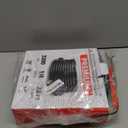 YAMATIC Pressure Washer Hose 25 FT 1/4" ID, USA Standard M22 Brass Fittings, 3200 PSI Kink-Resistant Replacement for High Power Washers