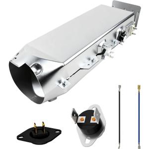 DC97-14486A Dryer Heating Element for Samsung Dryer dv40j3000ew/dv45h7000ew/a2 dv42h5200ep/a3 dv42h5200ew/a3 DVE50R5400V/A3, Replaces DC97-14486D AP4342351 DC97-08891A
