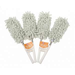 4PACK, CHENILLE DUSTER Extendable up to 30 in