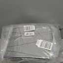 YIHOUSE Memory Foam Grey Bathroom Rug Sets 5 Piece, Ultra Absorbent Bath Mat for Bathroom - Non-Slip Machine Washable & Dry Quickly, 5 Piece Bathroom Mat Set, Dark Grey (1'8" x 3'10" (Rectangular))