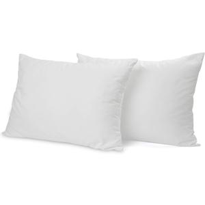 2 White Pillows