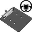 Golf Cart Scorecard Holder With Pencil Holder For Club Car / EZGO / YA / Icon / Star Car / Excar And Most Other Golf Carts. Clear Or Black-Tinted. 5mm Thick Acrylic, More Durable And Sturdy