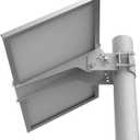 Adjustable Slar Panel Pole Mounting Bracket Rack Kit for 50W Solar Panel - Fit Pole Dia 2.35 - 4.0 Inch / 60mm - 100mm