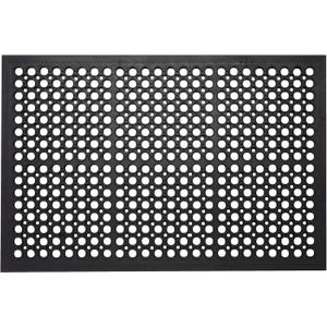 A1HC New All Purpose Anti Fatigue Versatile Rubber Floor Mat with Drain Holes  Perfect as Workplace Mat, Restaurant Kitchen Mat, Bar Area Mat, Commercial, Industrial Anti Fatigue Mat 36x60 Inches