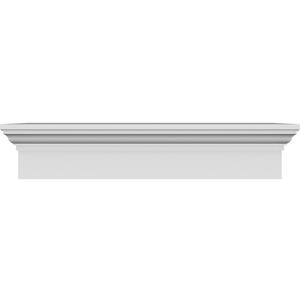 Endurathane Traditional Crosshead, 38" Bottom Width x 41 1/2" Top Width x 6"H x 1"P, Factory Primed, 38-in. W