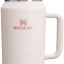 STANLEY Quencher H2.0 Tumbler with Handle & Straw 64 oz | Flowstate 3-Position Lid | Large Capacity for Travel & Sports | Insulated Stainless Steel Cup | BPA-Free | Rose Quartz 2.0