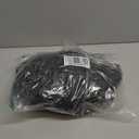 Wintergreen Lighting Set of 100 Warm White LED Net Lights - Christmas Outdoor Decorations, Green Wire (4 x 6 ft, 5mm Lights)