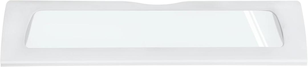 W10827914 Pantry Drawer Door Cover Compatible with kenmore whirlpool maytag Refrigerator, Replaces Part W10165964 drawer lid 12656820 12656823 1455167 Pantry drawer top front lid, White