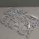 Neon Sign Congrats Grad Light for School Class Party Family Wall Decor Congratulation Custom Neon Signs Gift Graduation Party 60cm