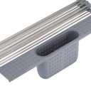 Fox Valley Traders Over-the-Sink Roll-Up Drying Rack with Utensil Holder by Home Marketplace