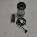 Mini Portable Projector, Support 4K 1080P with Dual-Band WIFI6 5G Wireless 5.0 Bluetooth Android 11,160 ANSI,180 Rotatable, Auto Keystone Correction, 35"-130" Screen Video Projector White