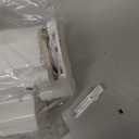 Reinforced 42" Extra Tall Retractable Baby Gates Tall Dog Gate with Support Rods, 55" Wide Mesh Gate Retractable Pet Gate Indoor/Outdoor Baby Gates for Dogs - Bottom Anti-Escape, White