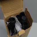 ZMTECH Flag Pole - Upgraded Bracket, 6 FT Stainless Steel Flag Poles for Outside House, Residential or Commerical, Tangle Free Flag Pole Kit for American Flag (Without Flag, Black)