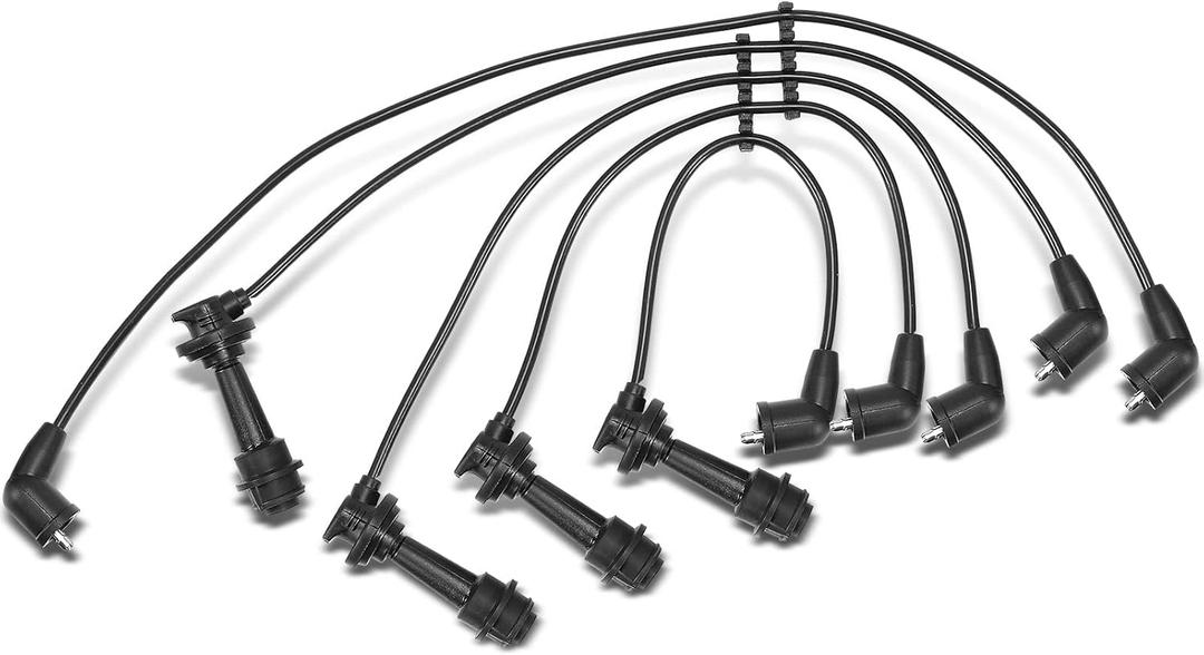 A-Premium Spark Plug Wire Compatible with Toyota Corolla GTS 1990-1991 & Geo Prizm GSi 1990-1992, L4 1.6L