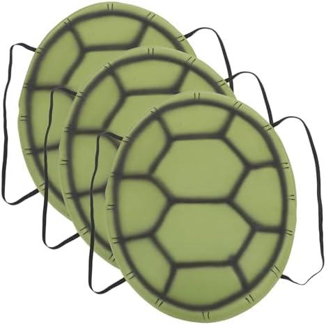 3pcs Turtle Shell Costumes Props for Kids & Adults, Ninja Costume Turtle Shell Backpack for Halloween Dress Up Cosplay Accessories