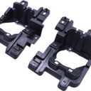 2Pcs Front Fog Light Bracket Compatible with RAM 2500 3500 2019-2021, Fog Lamp Mounting Support Mount Bracket Replace 68449383AA, Driver Side and Passenger Side