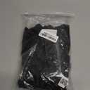 Small Dog Full Body Coverage Raincoat Solid Four-Leg Onesie Rain Jacket Waterproof Hoodie Puppy Clothes Button Lightweight Cats Costume, Black, S (S: Chest: 13.8", Back: 10.6")