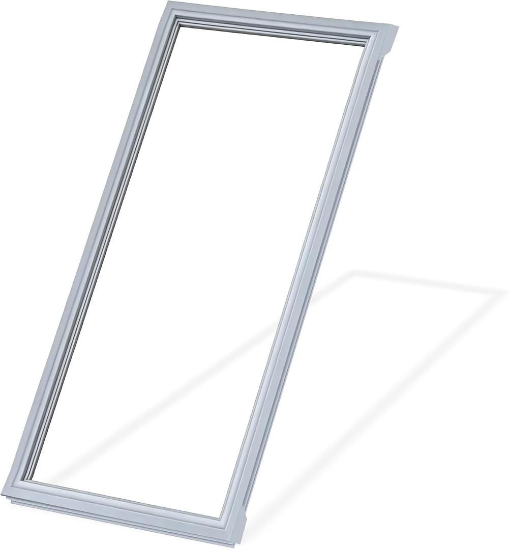 Upgrade W10830046 Refrigerator Door Gasket Seal, Freezer Door Seal Compatible with Whirlpool KitchenAid Jenn-Air Kenmore Fridge, Replaces PD00040604, W1016399, W10443241, 4502677, 42.67"x 16.92"