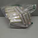 20 Pack Gold Acrylic Sign Holders 4x6 Inch, Double Sided Vertical Stand Clear Picture Frames, Table Menu Display Holders for Wedding Table Numbers, Restaurant Signs, Party and Office Photos