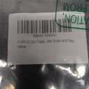 PURRUGS Dirt Trapping Door Mat 24" x 35.5", Non-Slip/Skid Machine Washable Entryway Rug, Dog Doormat, Super Absorbent Welcome Mat for Muddy Wet Shoes and Paws, Charcoal