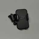 Lamicall 2026 Wider Clamp & Metal Hook Car Phone Holder Vent [Thick Cases Friendly] Phone Holders for Your Car Mount Automobile Hands Free Cradle Air Vent for iPhone 17 16 15 Pro Max Dark Grey