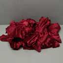 4 Pcs Christmas Velvet Chair Bows Sashes 12 x 43 Inch Red Velvet Bows Chair Covers for Christmas Wedding Birthday Party Dining Room Elegant Ribbons Tie Bands Holiday Party Decorations