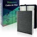 Engine & Cabin Air Filter Kit Compatible with Acura RDX 2019-2025 Replace# 17220-5MS-H00, CA12605, 80292-TF0-G01