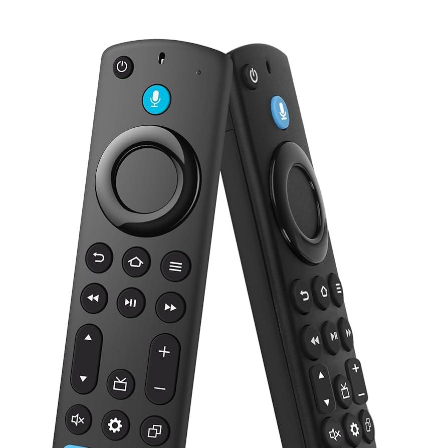 Replacement Voice Remote Fit for All Series TV Cube/ Stick, Compatible with Stick 4K Max/ 4K/ Stick/ Lite/ HD, Fit for All Insignia-Toshiba-Pioneer-Omni QLED Series