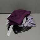 Women Costume Outfit Dress Purple Uniform For Halloween Full Set (Large, Black)