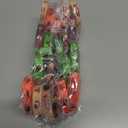 5 x 24 Packs Thanksgiving Silicone Wristbands for Kids Happy Harvest Party Rubber Bracelets Bulk Silicone Bracelets, Turkey Maple Leaf Pumpkin Hazelnut Cake for Thanksgiving Party Supplies