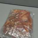 Yookat 40Pcs Mini Christmas Trees Artificial Mini Pine Trees with Wood Base Sisal Trees Bottle Brush Trees Assorted Color for Christmas Decoration Winter Ornaments (Orange)