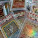 One Random PSA Graded and Authenticated Encased Pokemon Card (Perfect for Display), std