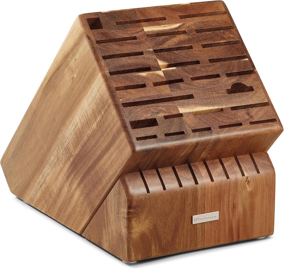 WSTHOF 35-Slot Acacia Knife Storage Block