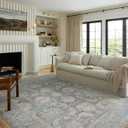 Loloi Odette Collection ODT-03 Sky/Beige 7'-10" x 10' Area Rug