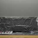 Furnulem Twin Bed Frames with Charging Station and LED Lights, Grey Upholstered Headboard with Shelves, Metal Platform Bed with 2 Under-Bed Storage (Fabric Drawer on Wheels), No Box Spring Needed