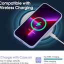 Supdeal Liquid Silicone Case for iPhone 13 Pro Max, [Camera Protection] [Anti Fingerprint] [Wireless Charging] 4 Layer Phone Case Protective Cover, Built-in Microfiber Case Cover, 6.7", Purple