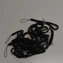 20 Pcs Wrist Strap Lanyard, 8.3 inch Hand Wrist Strap Lanyard, Adjustable Wristlet Phone Lanyards for Camera, Keys, Keychain, Phone, USB Flash Drive, Wallet, ID Name Tag Badge (Black)