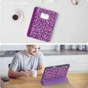 Soke Case for iPad (A16) 11th Generation 2025, Compatible with 10th Gen 10.9 Inch 2022, Shockproof Cover with Pencil Holder, Auto Wake/Sleep & Tri-fold Stand, Book Violet