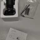 EZshoot 800 Lumens Pistol Light Laser Combo Rechargeable, Pistol Flashlight with Slidable Rail Compatible with Glock and Picatinny Rail, Gun Light with Green Laser Beam (Black)