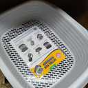 Arm & Hammer Large Sifting Litter Box Scoop Free Cat Litter Tray with Microban, Made in USA
