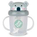 TUM TUM Tippy Up Free Flow Sippy Cup (No Valve), Sippy Cup for Toddlers, BPA Free (Kev Koala 200ml)