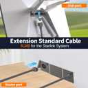 Starlink Gen 3 Cable 75FT/23M, Starlink Cable 2000Mbps, 26AWG Pure Copper Conductor, CAT6 Ethernet Cable for High-speed Transmission, Accessories for Star Link Standard V3, Durable & Waterproof