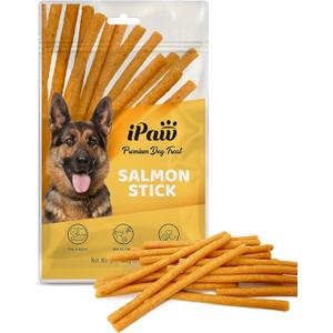 iPaw Dog Treats for Puppy Training, All Natural Human Grade Dog Treat, Hypoallergenic, Easy to Digest EXP 06/12/2025 (Fish Sticks)