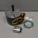 Condenser Fan Motor Replacement for Carrier 5KCP39BGS069S , 1/10hp, 0.75 amps, 1100 RPM, 60HZ, 208-230V, # G3907, GE 3907, Genteq # 3S001, Dayton # 6DLL0 + Capacitor