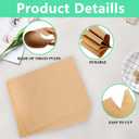 15”x 20”Kraft Paper Sheets Bulk Brown Paper Large Craft Paper for Arts, Drawing, DIY Projects, Brown Wrapping for Gift Shipping Packaging 200 Sheets