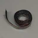 Door Draft Stopper,Adjustable Door Sweep for Bottom of Door,Silicone Weather Stripping Door Bottom Seal Blocker Air Noise,Under Door Gap Filler for Interior/Exterior Doors(Black, 78inch)