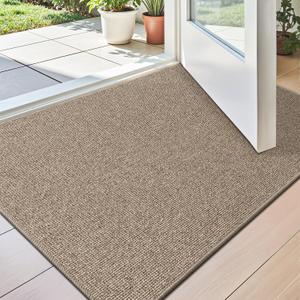 LUMI Indoor Door Mat 32"x47", Ultra Thin Low Profile Non-Slip Doormat for Home Entrance, Absorbent & Stain-Resistant Welcome Mats, Washable Entryway Mat for Front Door, Patio, Porch, Khaki LUMI Indoor Door Mat 32"x47", Ultra Thin Low Profile Non-Slip Doormat for Home Entrance, Absorbent & Stain-Resistant Welcome Mats, Washable Entryway Mat for Front Door, Patio, Porch, Khaki