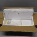 WOPITUES Floating Shelves with Gold Metal Guardrail, Shelves for Wall Decor Set of 3, Wall Shelves for Bedroom, Bathroom, Kitchen, Living Room, Plants, Picture Frames, Art- Gold in Navy Blue (15.7 inch)