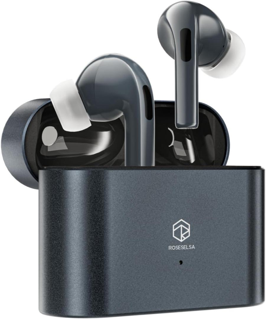 Earfree i5 Wireless Earbuds Bluetooth TWS Earphones Hybrid ANC Headphones HiFi Sound Quality 50 Hours Long Playtime 48dB IPX5 Waterproof Bluetooth 5.3 Game Mode 54ms(Black)
