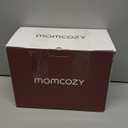 Momcozy Hip Seat Baby Carrier - Adjustable Waistband with Original 3D Belly Protector, Ergonomic Carrier with Various Pockets for Newborns & Toddlers up to 45lbs (Black, Medium)